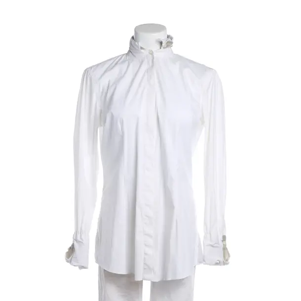 Blouse in White, Cotton, Brunello Cucinelli