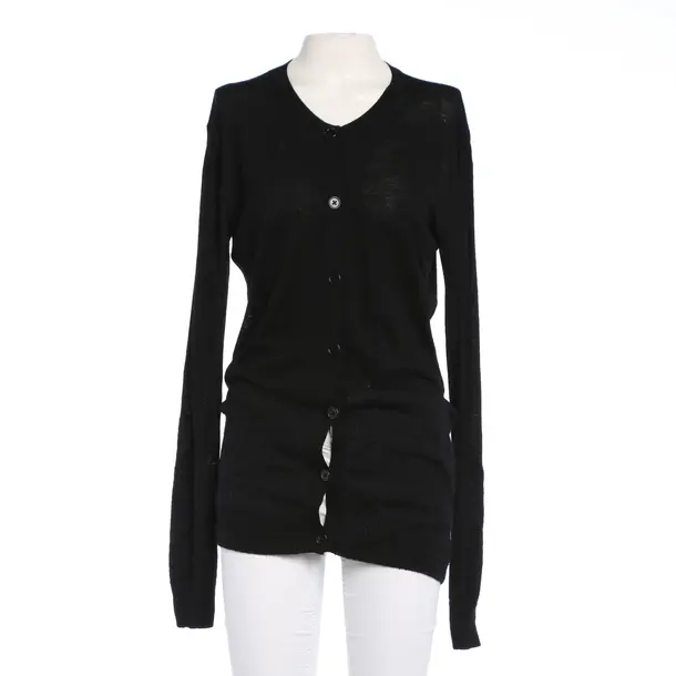Cardigan in Black, Wool, Ann Demeulemeester