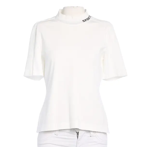 Shirt in Weiß, Baumwolle, Marc Cain Sports