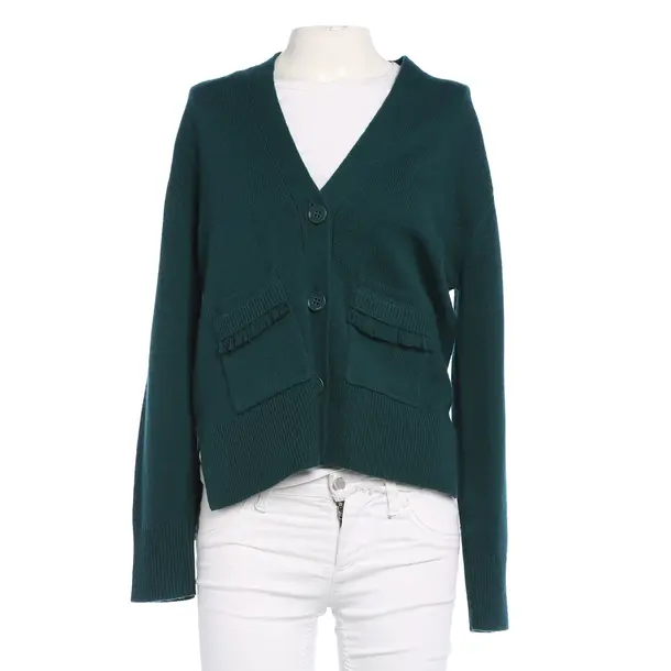 Cardigan in Green, Wool, Marc Cain