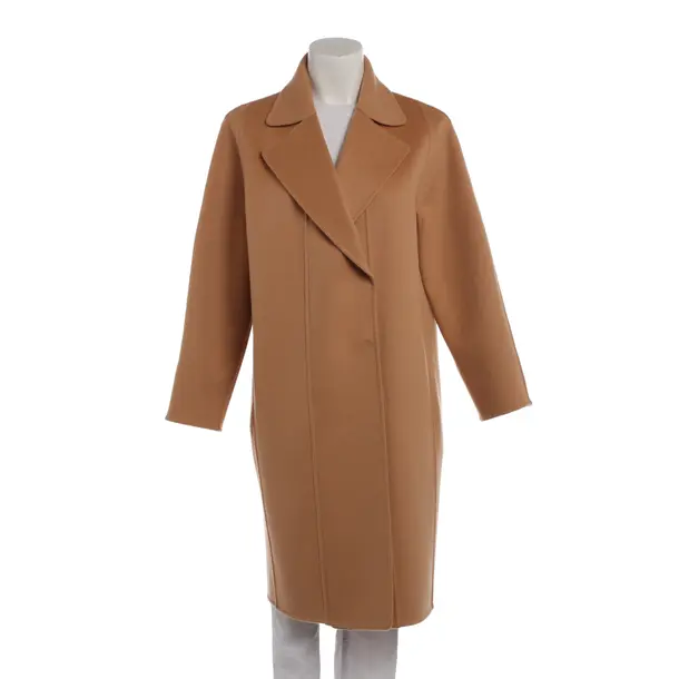 Cappotto mezza stagione, in Marrone chiaro, Lana, Marc Cain