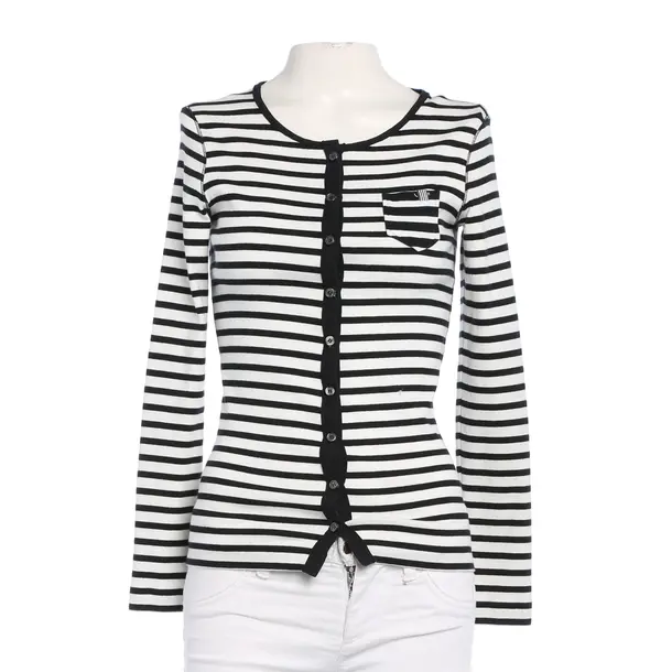 Strickjacke in Schwarz, Baumwolle, Marc Cain Sports