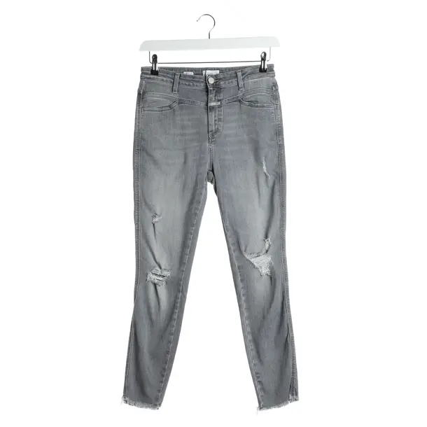 Slim Fit Jeans in Gray, Cotton, Closed
