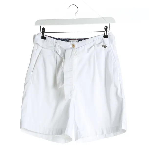 Shorts in Weiß, Baumwolle, Luis Trenker