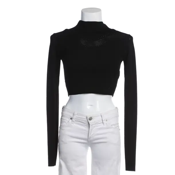 Jumper in Black, Viscose, Patrizia Pepe