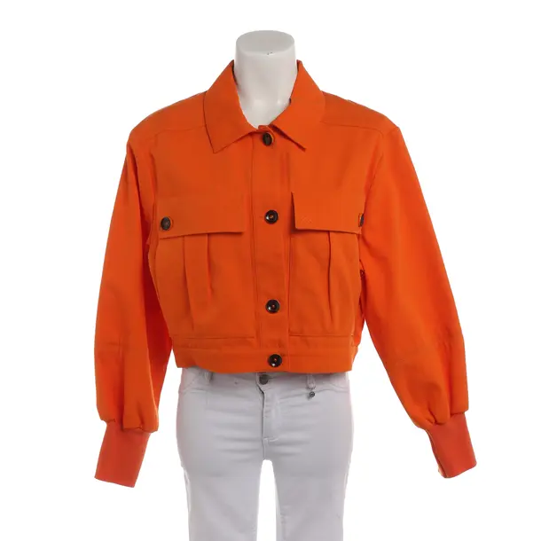 Summer Jacket in Orange, Cotton, Weber+Weber