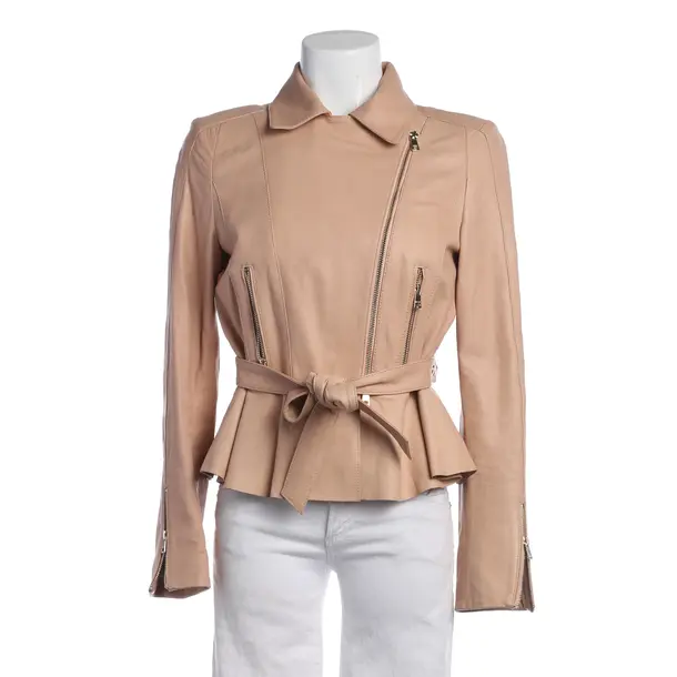 LeatherJacket in Brown, Leather, Marc Cain