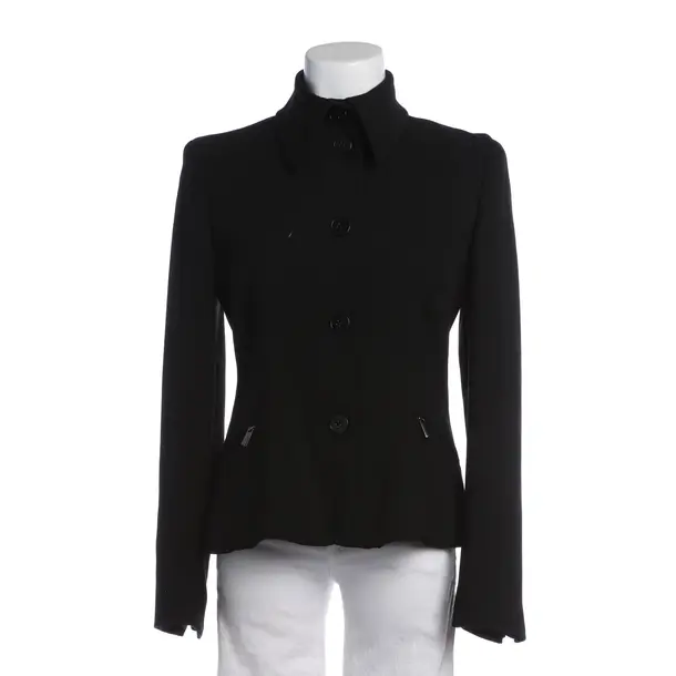 Mid-Season Jacket in Black, Wool, Giorgio Armani