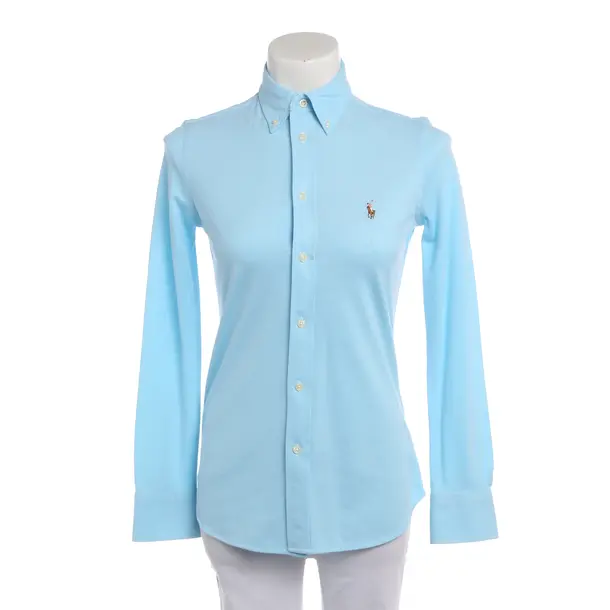 Blouse in Blue, Cotton, Polo Ralph Lauren
