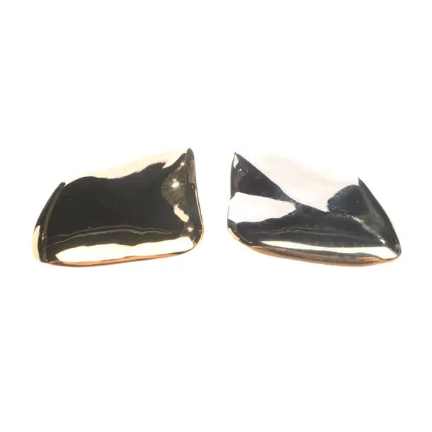 Earrings in Metallic, Metal (metallic, metallized), Jennifer Behr