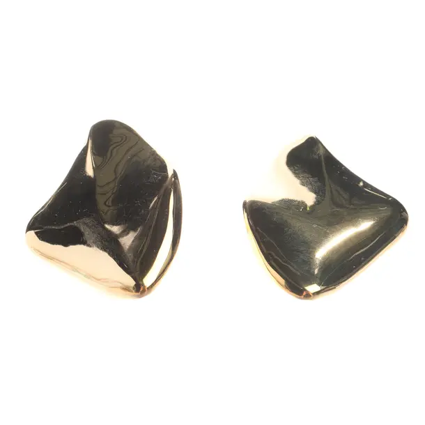 Earrings in Metallic, Metal (metallic, metallized), Jennifer Behr