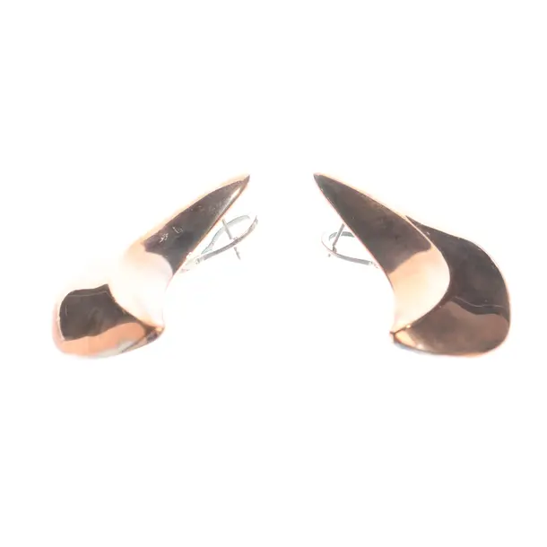 Ohrringe in Metallic, Metall (metallisch, metallisiert), Jennifer Behr