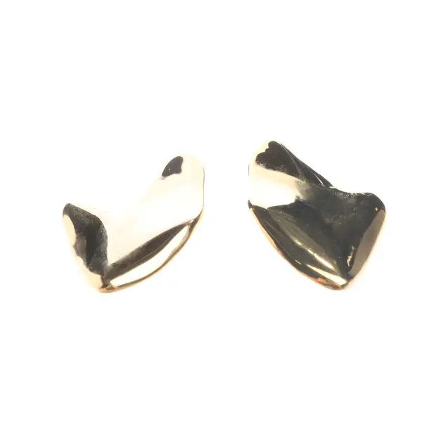 Ohrringe in Metallic, Metall (metallisch, metallisiert), Jennifer Behr