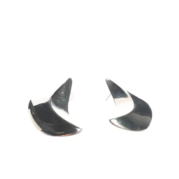 Ohrringe in Metallic, Metall (metallisch, metallisiert), Jennifer Behr