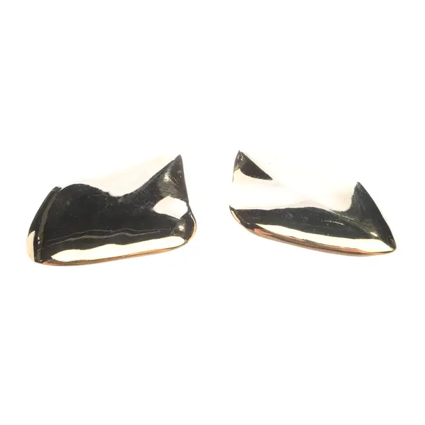 Earrings in Metallic, Metal (metallic, metallized), Jennifer Behr