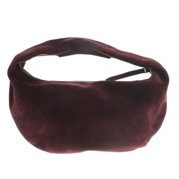 Handtasche, in Bordeaux, Leder, Khaite