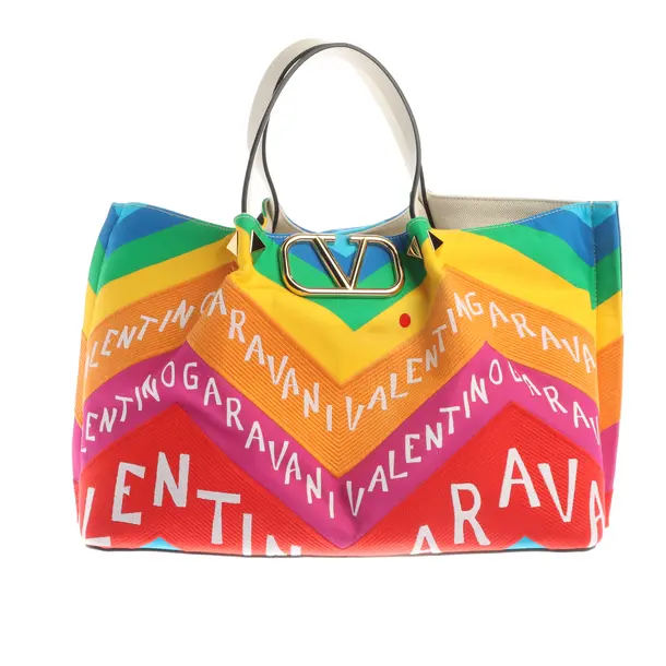 Handbag in Multicolored, Cotton, Valentino