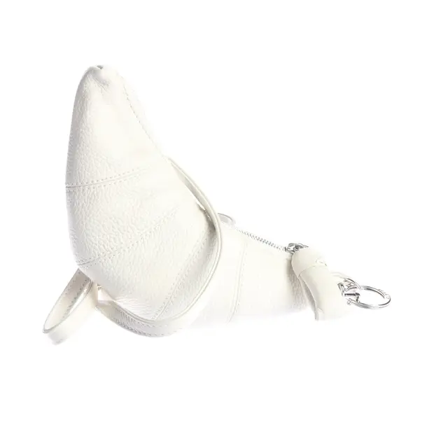 Clutch Bag, in Beige, Leather, Lemaire