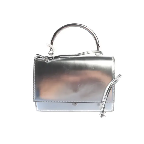 Handtasche in Metallic, Leder, Staud