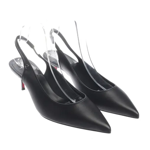 Slingbacks in Black, , Christian Louboutin