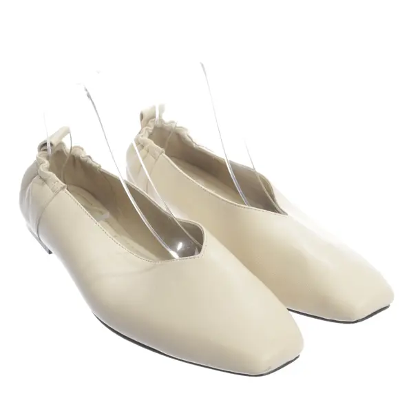 Ballet Flats in White, , A.Emery