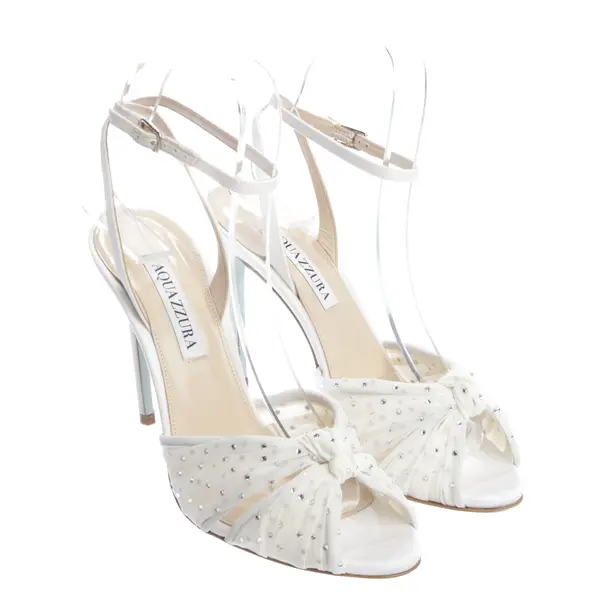 Heeled Sandals in White, , Aquazzura