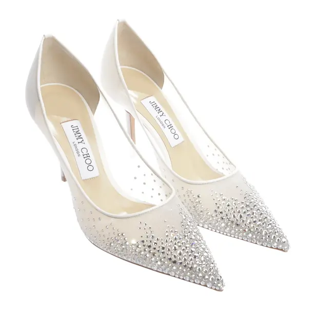 Pumps in Weiß, , Jimmy Choo