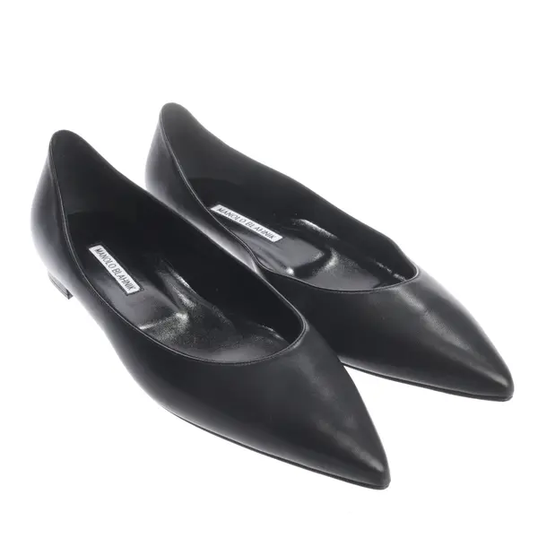 Ballerinas in Schwarz, , Manolo Blahnik