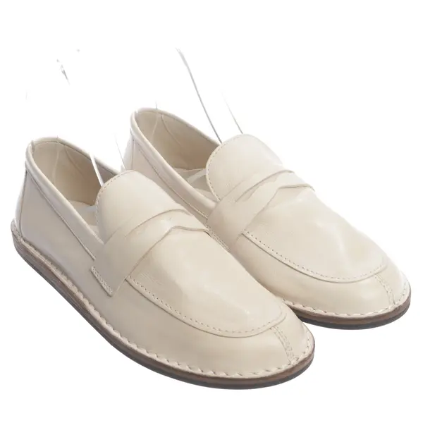 Loafers, in Light Brown, The Row