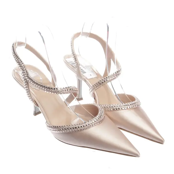Slingbacks in Metallic, , René Caovilla