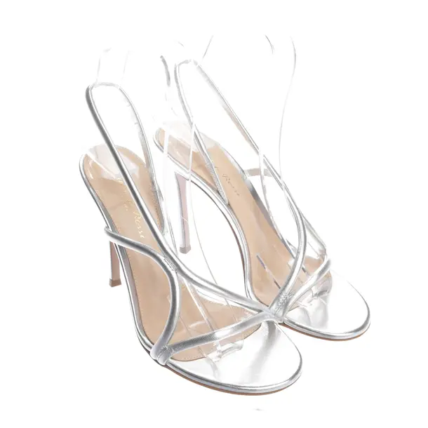 Sandali, in argento, Gianvito Rossi