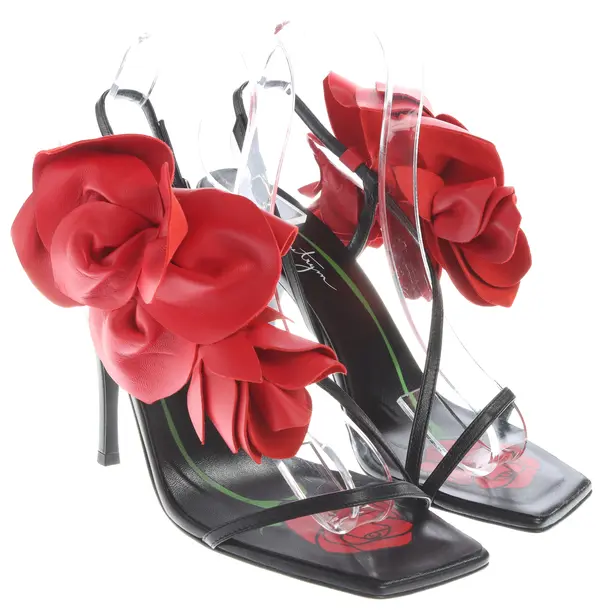 Heeled Sandals, in Black, Magda Butrym