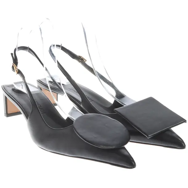 Sandali, in Nero, Jacquemus