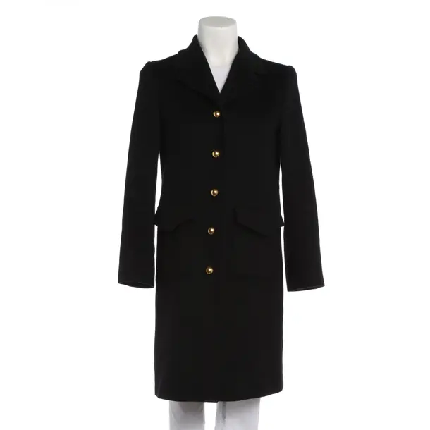 Übergangsmantel in Schwarz, Wolle, Gucci