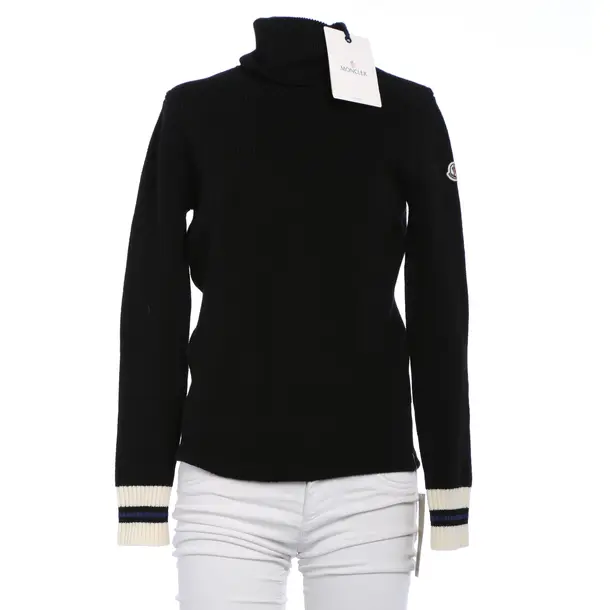 Maglione, in Nero, Lana, Moncler