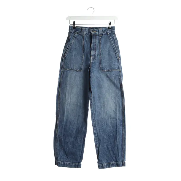 Jeans straight fit, in Blu, Cotone, Khaite