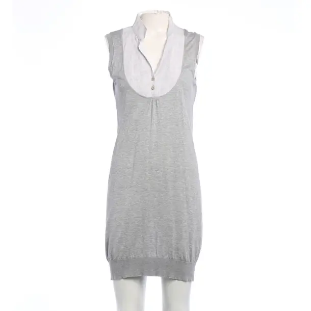 Kleid in Grau, Baumwolle, Fabiana Filippi