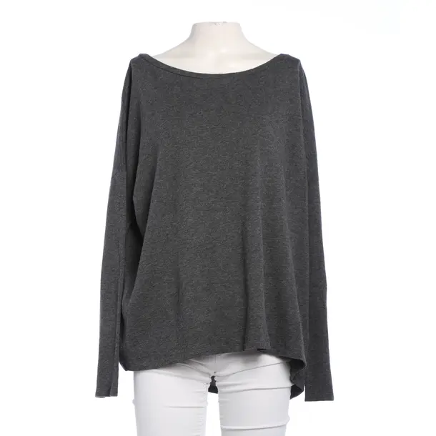 Sweatshirt in Grau, Baumwolle, Juvia