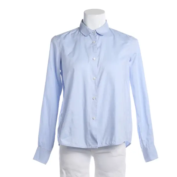 Blouse in Blue, Cotton, Lis Lareida