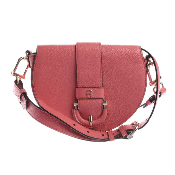 Shoulder Bag, in Pink, Leather, Aigner