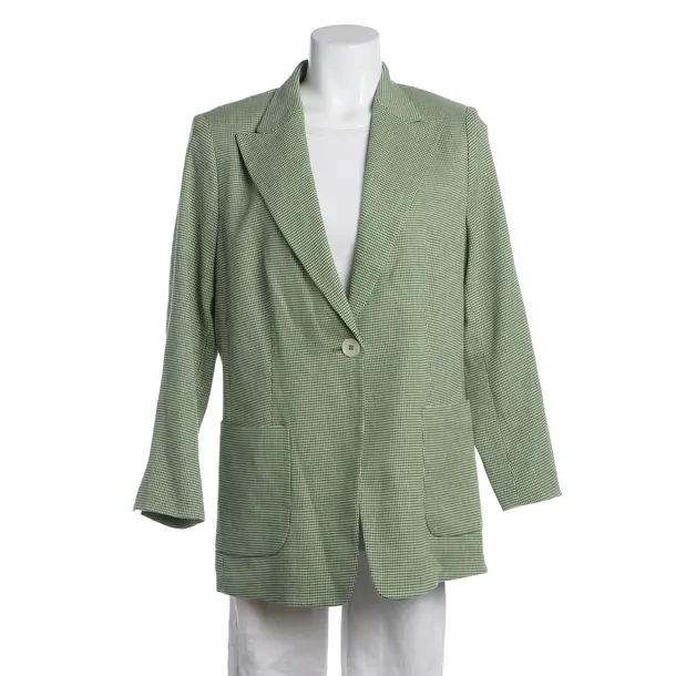 Blazer in Green, Linen, Windsor
