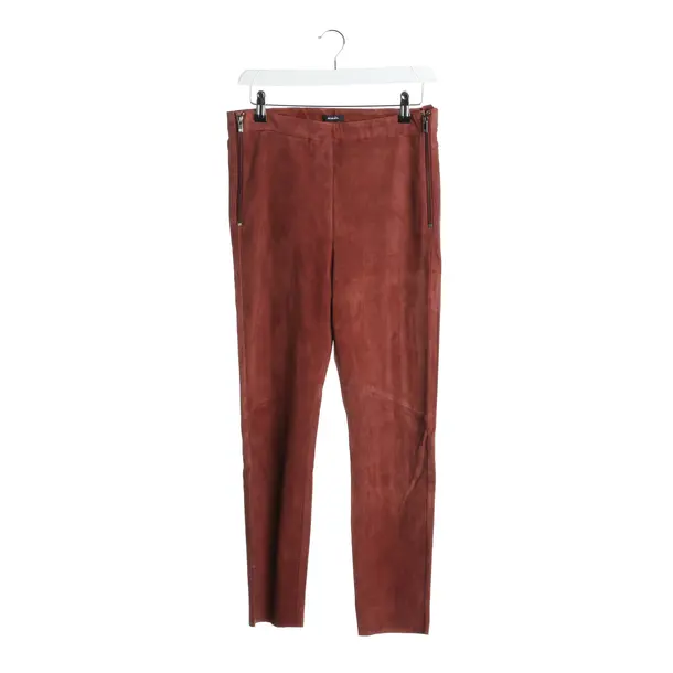 Hose in Rot, Leder, Riani