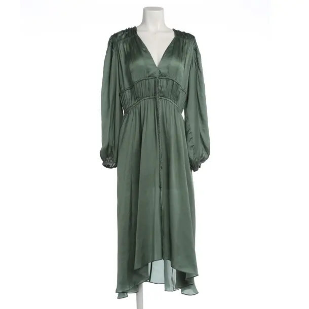 Dress in Green, Cupro, Maje