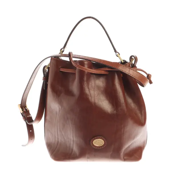 Handbag in Brown, Leather, The Bridge