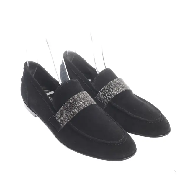 Loafers in Black, , Brunello Cucinelli