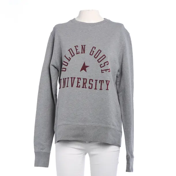 Sweatshirt in Grau, Baumwolle, Golden Goose