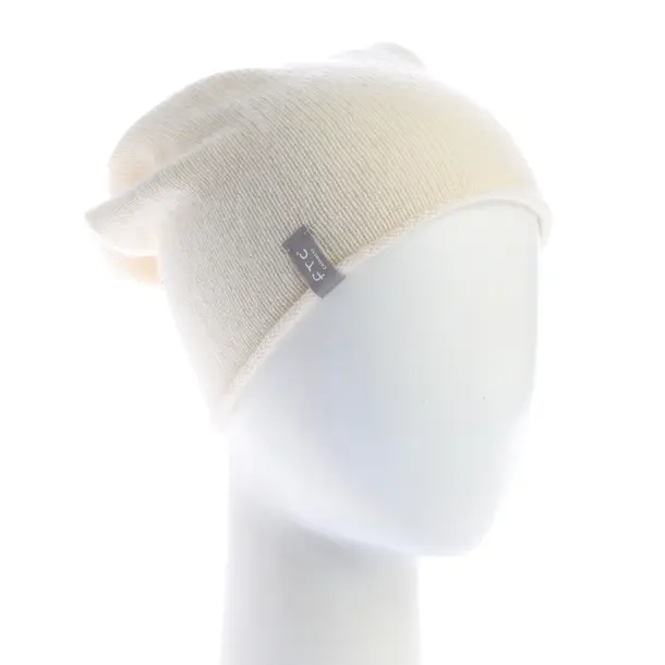 Beanie, in Beige, Cashmere, FTC Cashmere