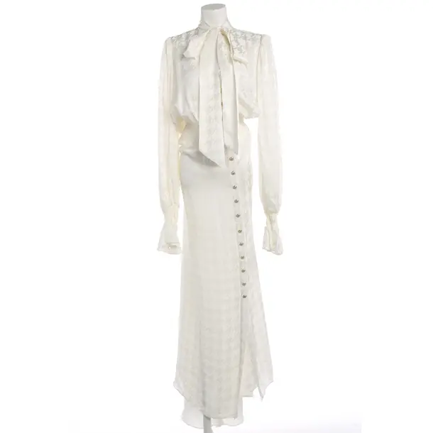 Abito, in Crema, Seta, Balmain