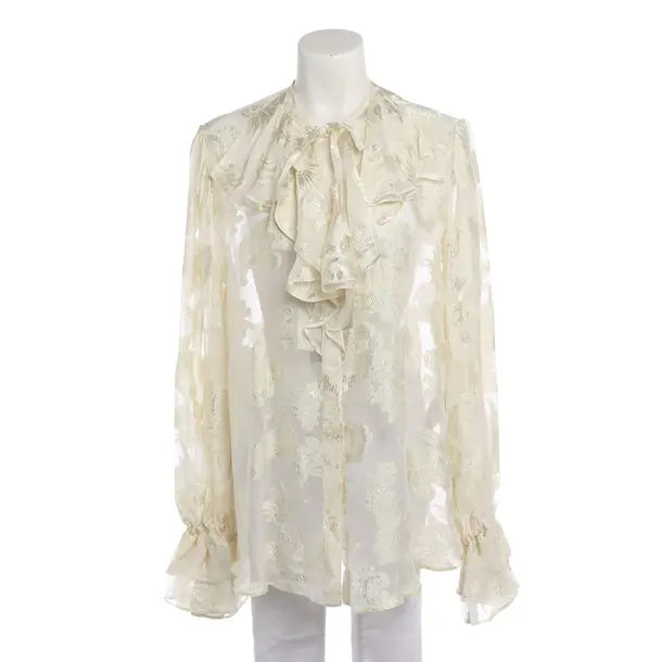 Bluse in Weiß, Viskose, Etro