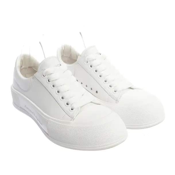 Sneakers in White, , Alexander McQueen